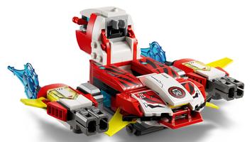 Набор LEGO Cooper's Tiger Mech & Zero's Hot Rod Car