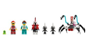 Набор LEGO Cooper's Tiger Mech & Zero's Hot Rod Car