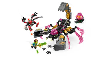 Набор LEGO 71513 Экскаватор: кошмарный скорпион