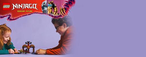 Набор LEGO Dragon Spinjitzu Battle Pack