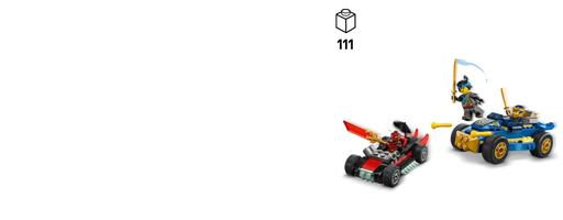 Набор LEGO Rogue vs. Drix Race Car Duel