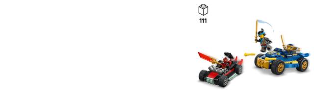 Набор LEGO Rogue vs. Drix Race Car Duel