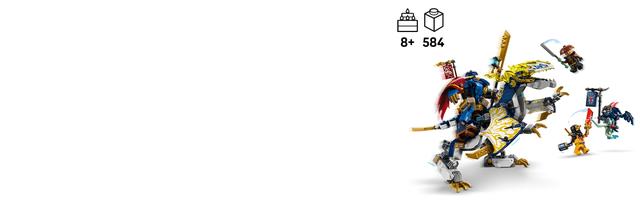 Набор LEGO Rogue's Mech Dragon Rider