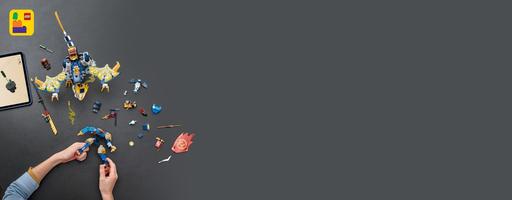 Набор LEGO Rogue's Mech Dragon Rider