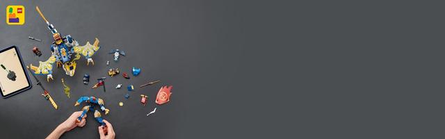 Набор LEGO Rogue's Mech Dragon Rider