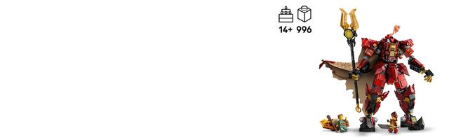 Набор LEGO The Fire Knight Mech