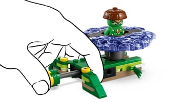 Набор LEGO Спиннер «Ния против чудовища мутаций»
