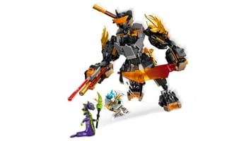 Набор LEGO 71854 Боевой робот Коула и дракон-Зейн