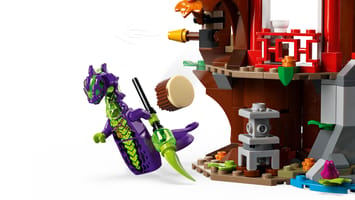 Набор LEGO Битва техники ниндзя у домика на дереве