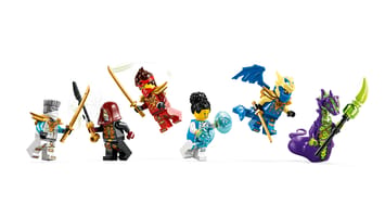 Набор LEGO Битва техники ниндзя у домика на дереве