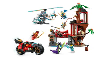Набор LEGO Битва техники ниндзя у домика на дереве