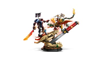 Набор LEGO 71871 Битва у Клинка Дракона