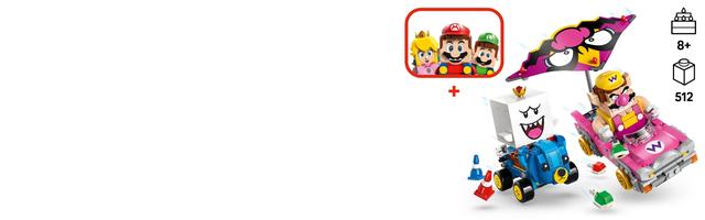 Набор LEGO Mario Kart – Wario & King Boo