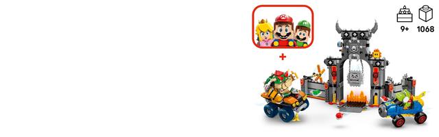 Набор LEGO Mario Kart – Bowser's Castle