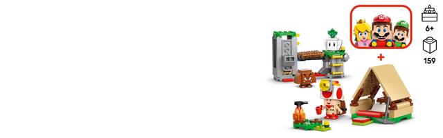 Набор LEGO Captain Toad's Camp