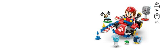Набор LEGO Mario Kart – Interactive LEGO Mario & Standard Kart