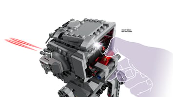 Набор LEGO SMART Play™: атака AT-ST на Эндоре