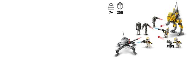 Набор LEGO 327th Star Corps Clone Troopers Battle Pack