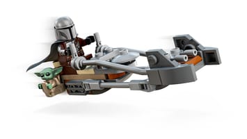 Набор LEGO 75436 Спидер Мандалорца и Грогу