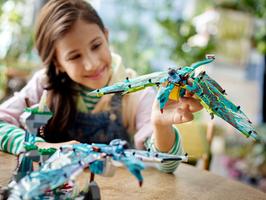 Набор LEGO Джейк и Нейтири: первый полет на Банши