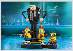 Набор LEGO Brick-Built Gru and Minions