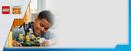 Набор LEGO Brick-Built Gru and Minions