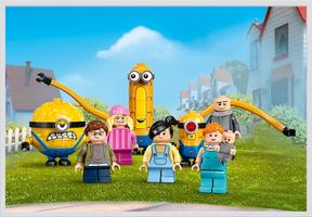 Набор LEGO Minions and Gru's Family Mansion