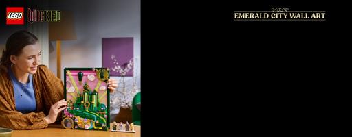 Набор LEGO Emerald City Wall Art