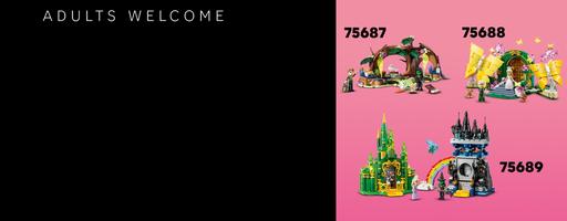 Набор LEGO Emerald City Wall Art