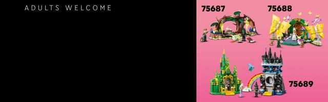 Набор LEGO Emerald City Wall Art