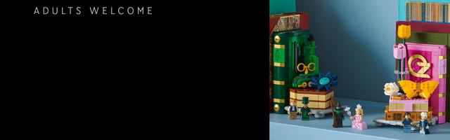 Набор LEGO Glinda & Elphaba Bookends