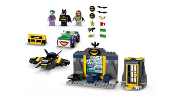 Набор LEGO Бэтпещера с Бэтменом, Бэтгерл и Джокером