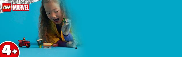 Набор LEGO Iron Man with Bike and The Hulk