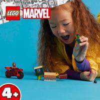 Набор LEGO Iron Man with Bike and The Hulk