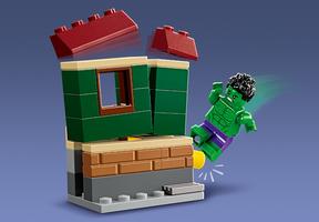 Набор LEGO Iron Man with Bike and The Hulk