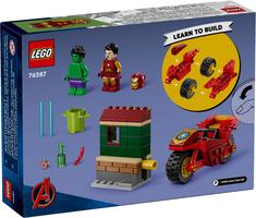 Набор LEGO Iron Man with Bike and The Hulk