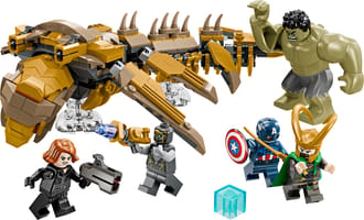 Набор LEGO Мстители против Левиафана