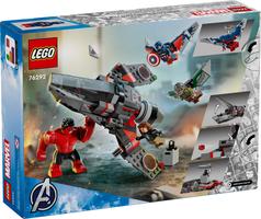 Набор LEGO Captain America vs. Red Hulk Battle