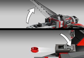 Набор LEGO Captain America vs. Red Hulk Battle