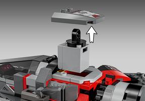 Набор LEGO Captain America vs. Red Hulk Battle