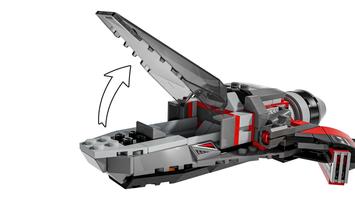 Набор LEGO Captain America vs. Red Hulk Battle