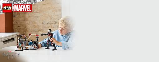 Набор LEGO Captain America: Civil War Battle