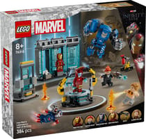 Набор LEGO Лаборатория Железного человека: зал брони