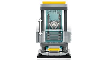 Набор LEGO Лаборатория Железного человека: зал брони
