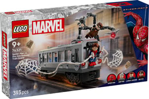 Набор LEGO Человек-паук против Доктора Осьминога на поезде метро