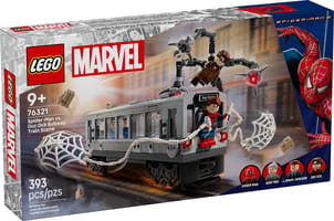 Набор LEGO Человек-паук против Доктора Осьминога на поезде метро
