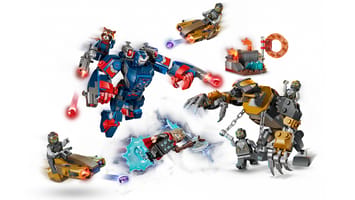 Набор LEGO 76322 «Мстители: Финал»: Тор против читаури