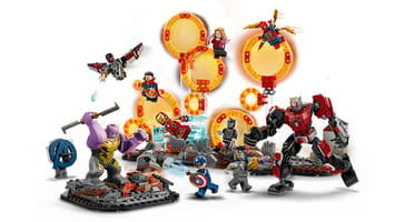 Набор LEGO 76323 «Мстители: Финал» — решающая битва