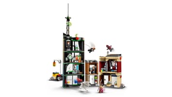 Набор LEGO Человек-паук против «Озкорп»