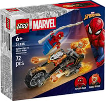 Набор LEGO Человек-паук против Призрачного гонщика на мотоцикле